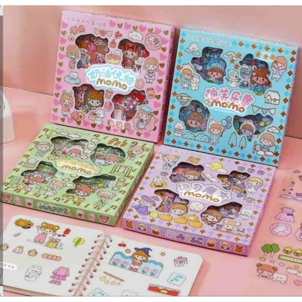 STICKER 1 BOX ISI 100 PCS