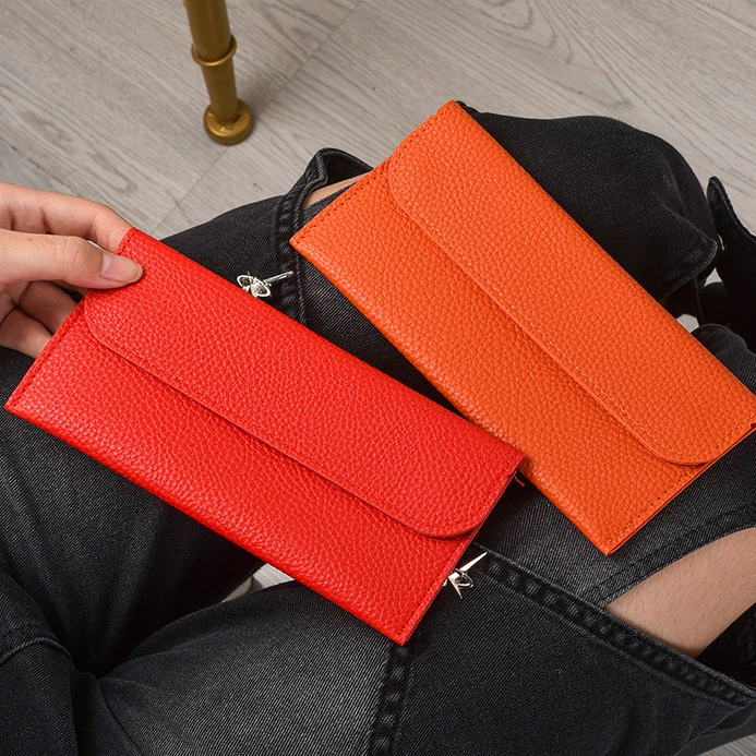 (IMPORT KOREA) Dompet tipis wanita dompet kartu wanita dompet koin wanita dompet lipat wanita dompet
