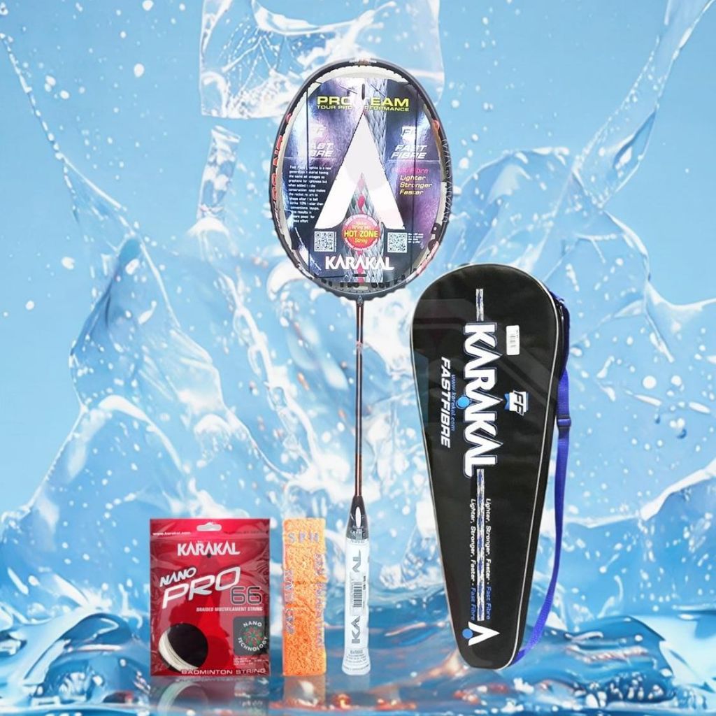 Raket Badminton Karakal BN60 Free Cover Raket Karakal BN 60 Original Raket Bulu tangkis Karakal