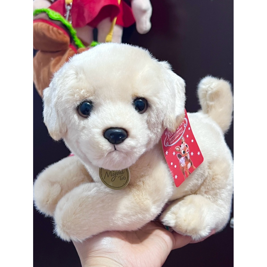 Boneka Anak Anjing Labrador Cream 20 Cm