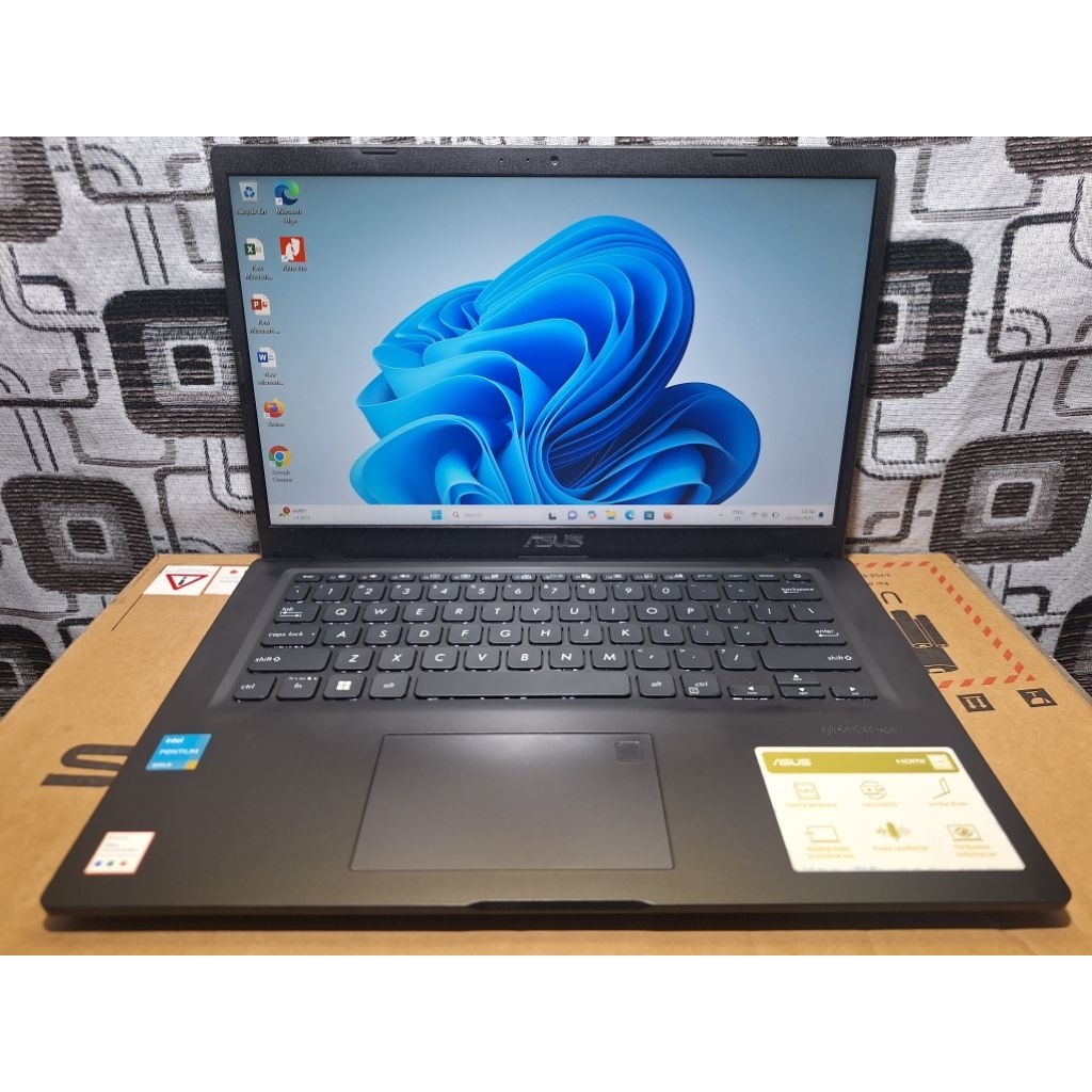 laptop asus vivobook A1400EA pentium gold layar FHD backlit keyboard slim bazelless