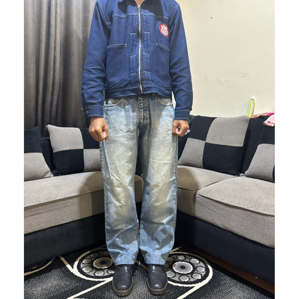 Amore Puro Blue Washed Jeans