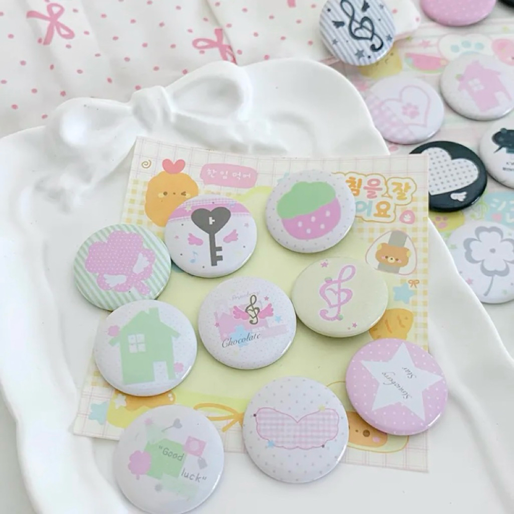 CETAK PIN PENITI CUSTOM PIN 25 mm 32 mm 58 mm