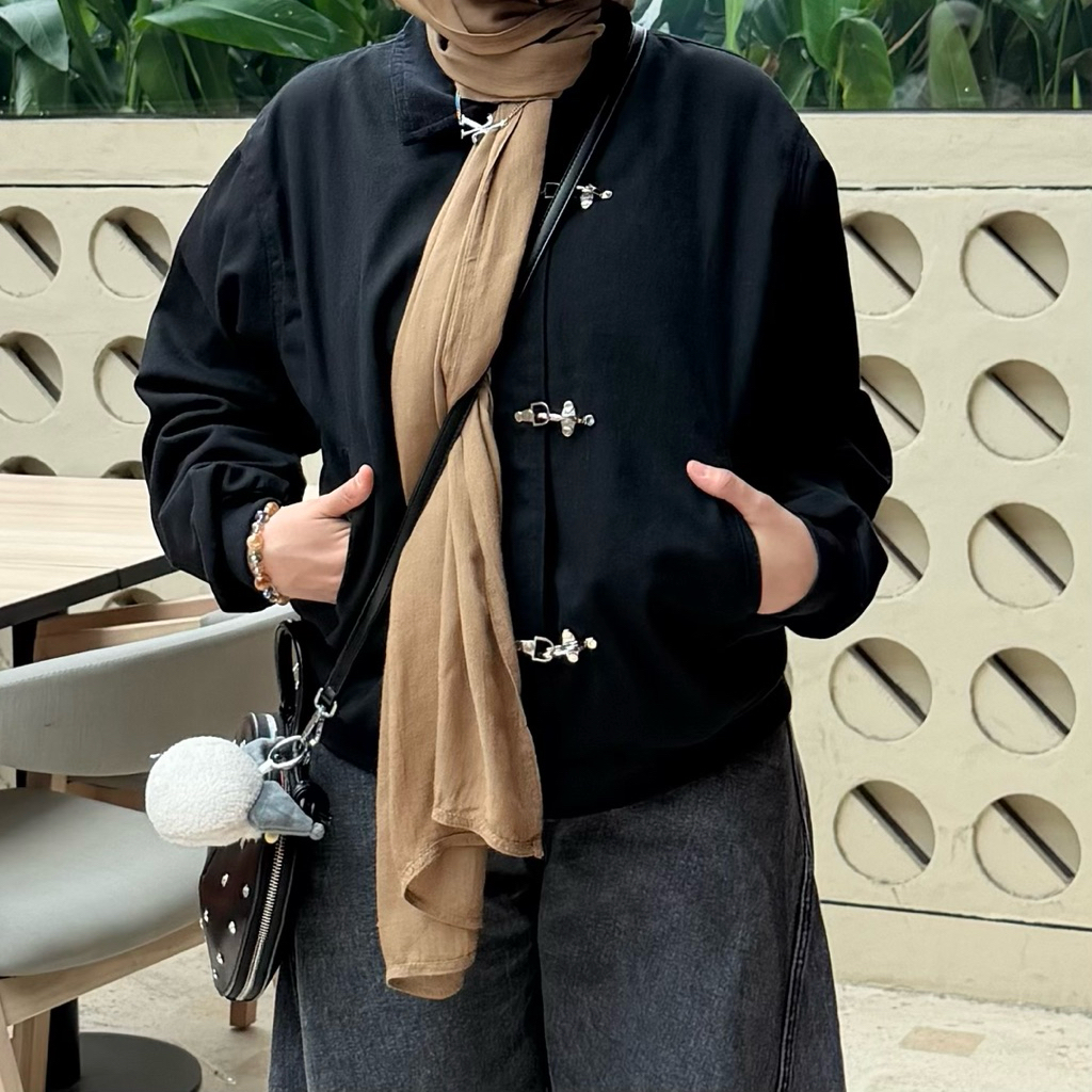 Buckle Fireman Clasp Jacket