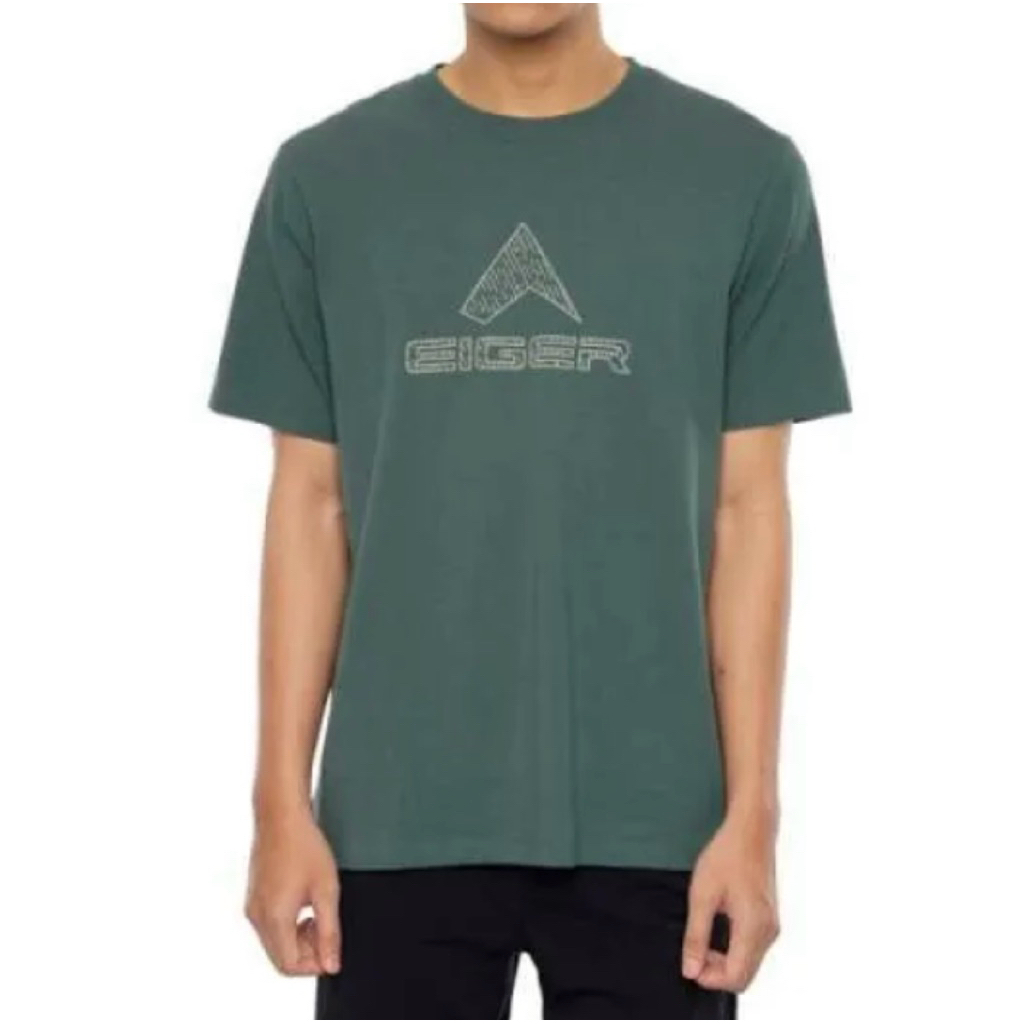 Kaos Eiger1989 Starkregen Lengan Pendek Katun - Original