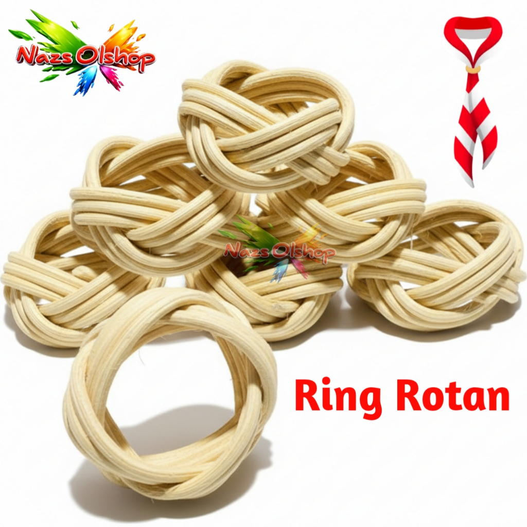 Ring Rotan Kacu Dasi Pramuka Grosir dan Eceran