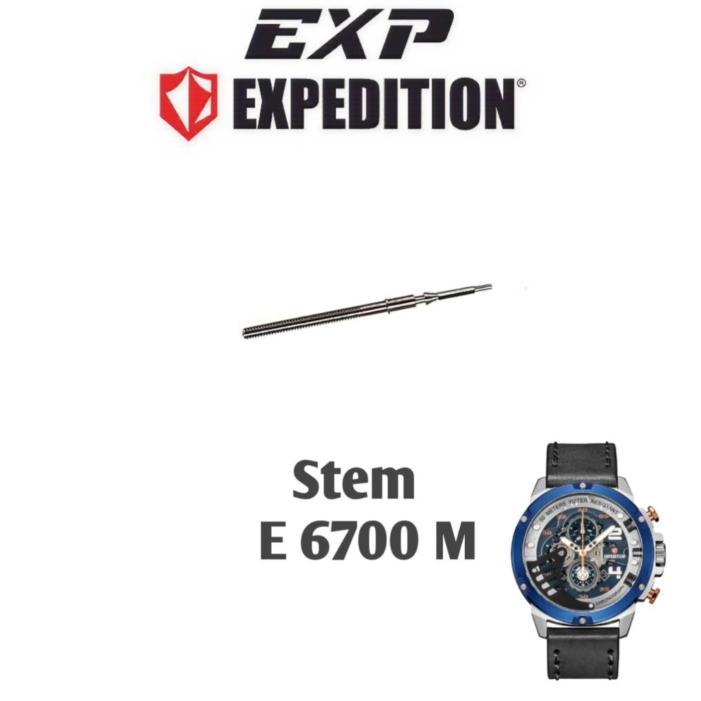 Jarum As / Stem untuk Jam Tangan Expedition Type E 6700 M, E 6084 M, E 6402 M