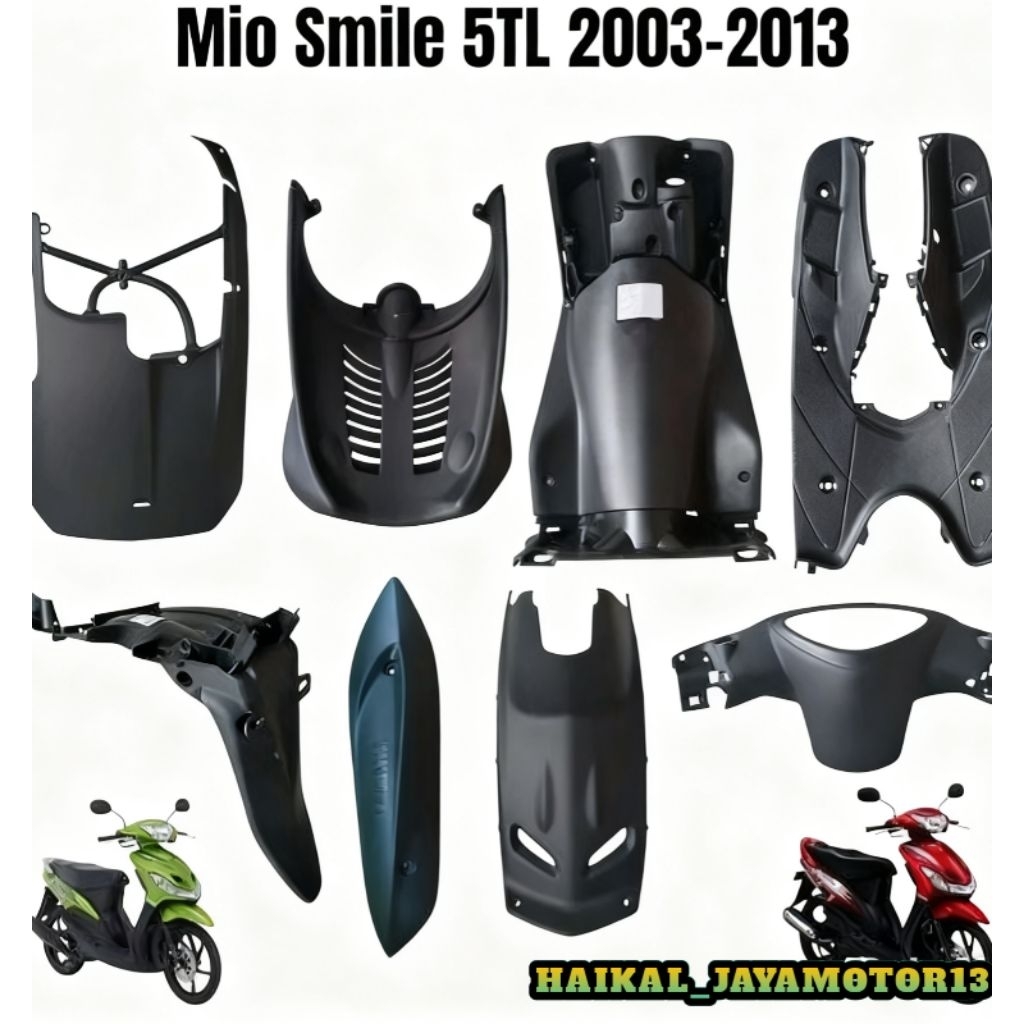 Fullset body kasar motor Yamaha Mio smile tahun 2008-2010