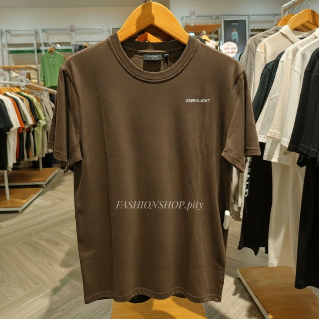 [100% ORGNL 1025] KAOS GREENLIGHT PRIA LOGO SIMPLE