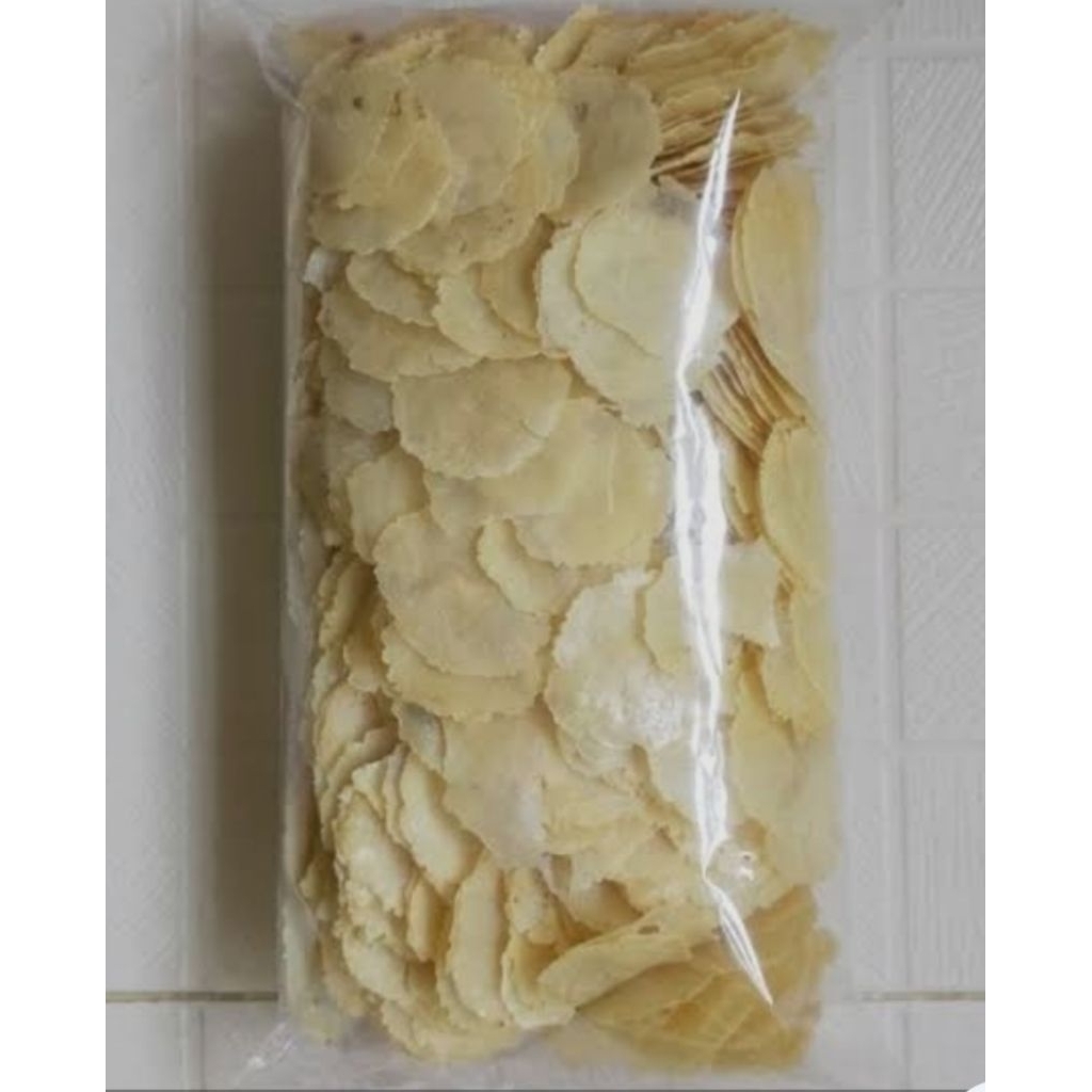 1KG Emping Melinjo Asli Cirebon- Mentah, 100% Mlinjo, Kering, Camilan Lezat