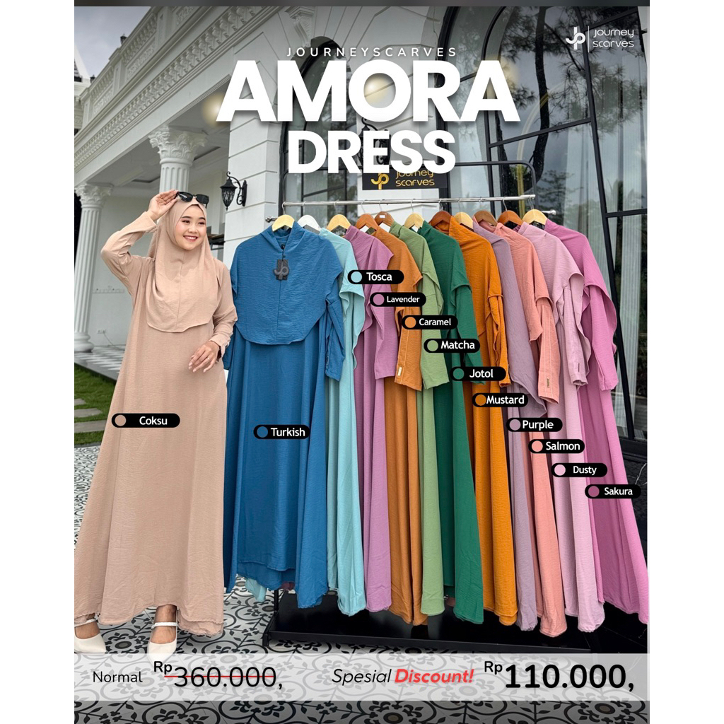 amora dress journey ori