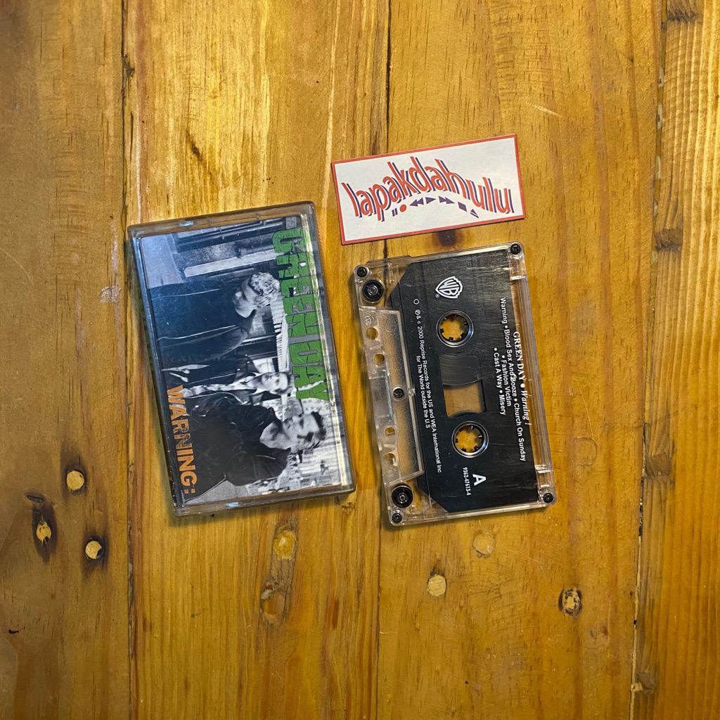 Kaset Pita Greenday - Warning