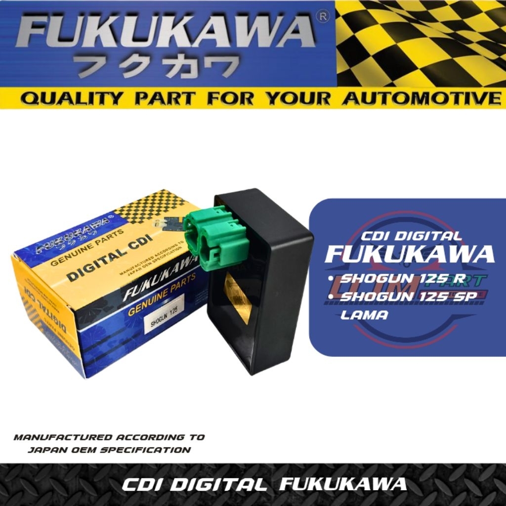 Cdi Digital Shogun 125 R Shogun 125 SP Lama  Original Fukukawa