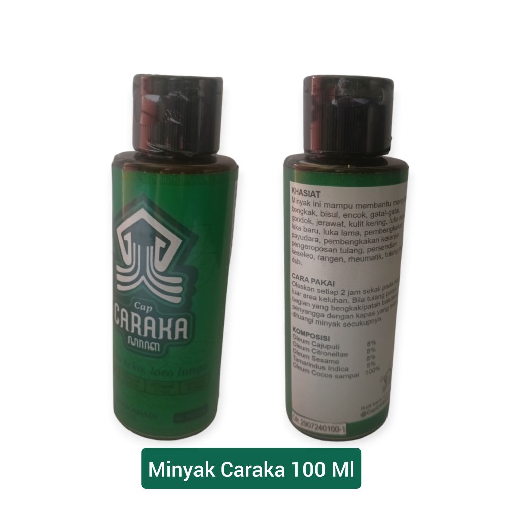 MS Obt Herbal Cina Patah Tulang - Minyak Urut Tulang Patah