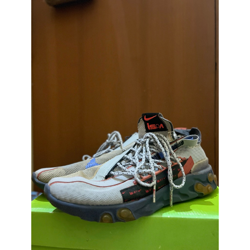 Nike React WR ISPA "Wolf Grey" size 42