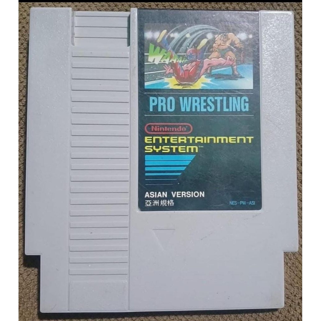 KASET NES PRO WRESTLING ORIGINAL