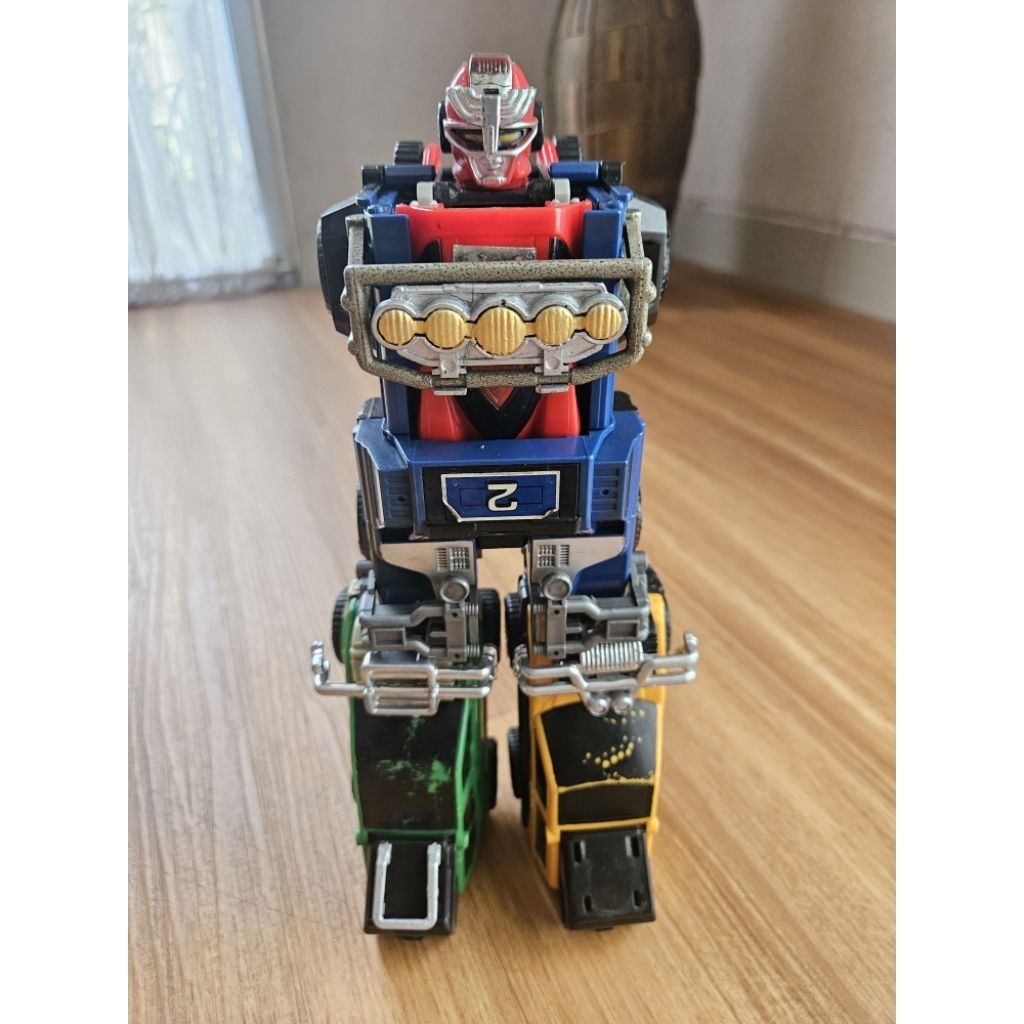 Megazord Power Rangers RV Robo Mix Bandai dan tidak ORI - Tapi anggap saja semuanya Tidak ORI. (Part
