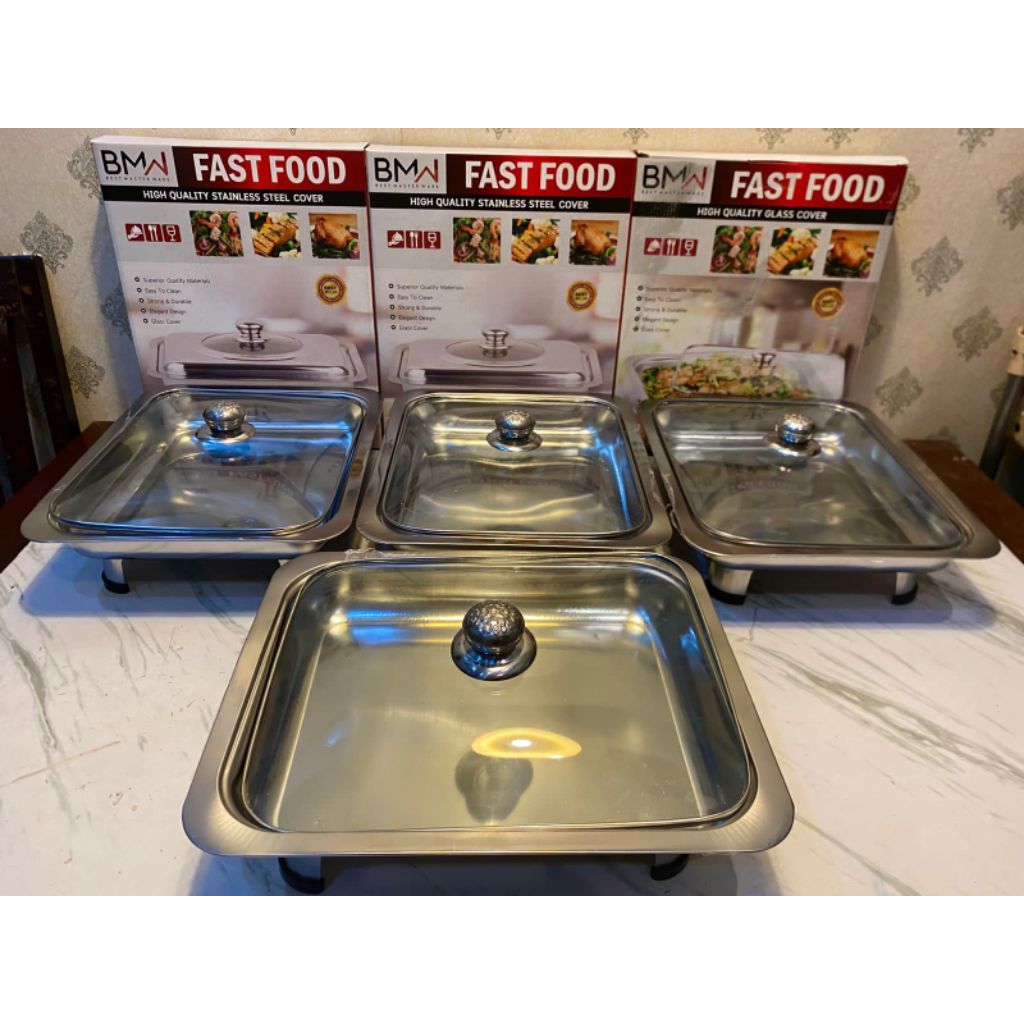 Prasmanan  set tutup kaca