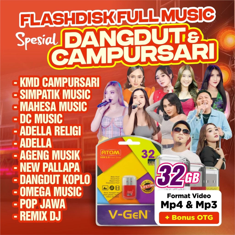 FLASHDISK DANGDUT KOPLO CAMPURSARI
