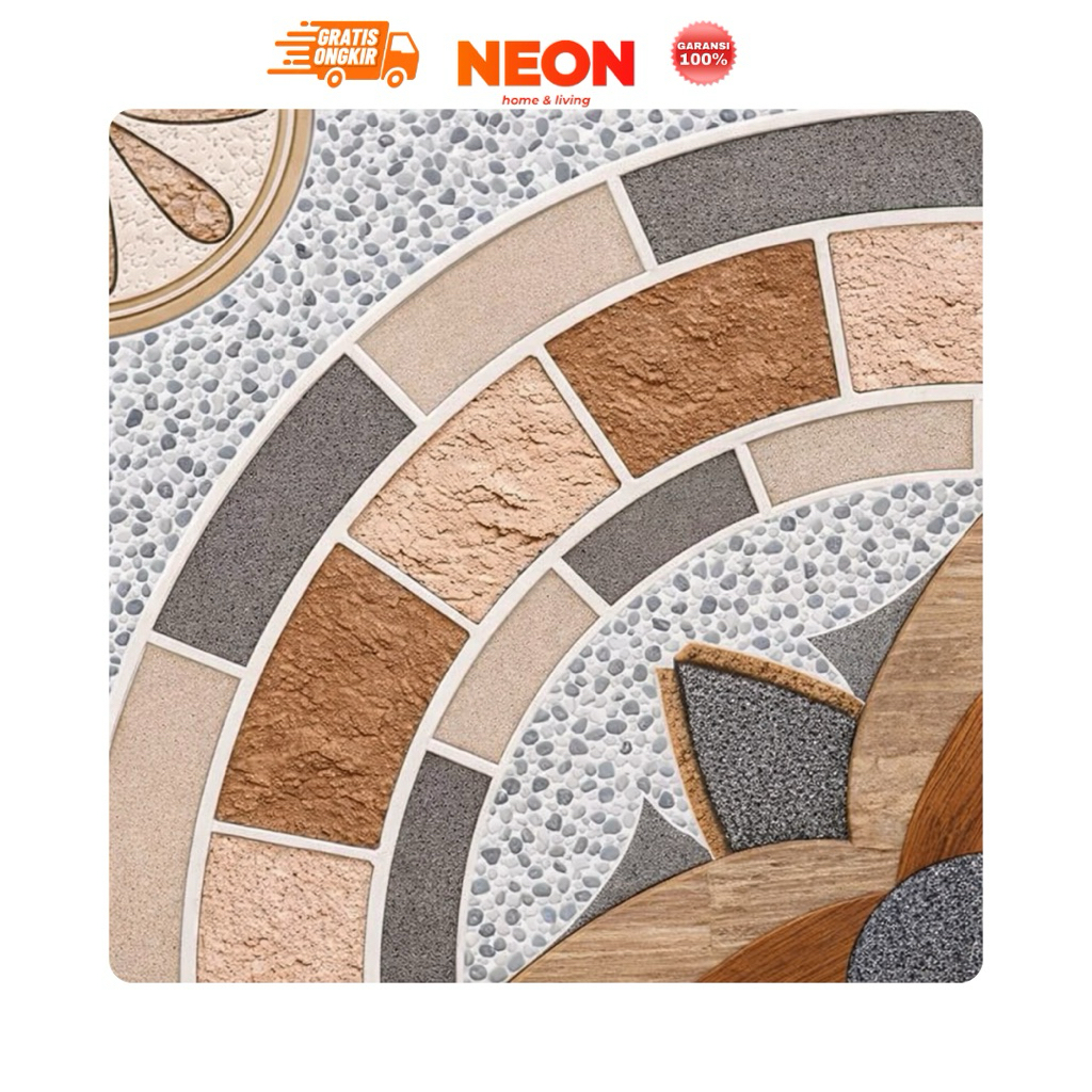 NEON Premiere Keramik Lantai Tegel Kasar 40 x 40 | BUGATTI