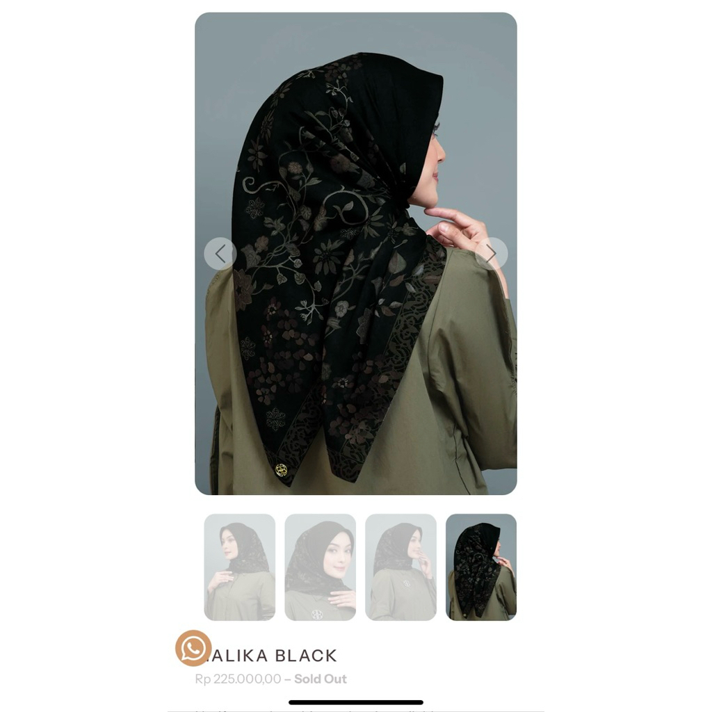 Preloved Nada Puspita Malika Black