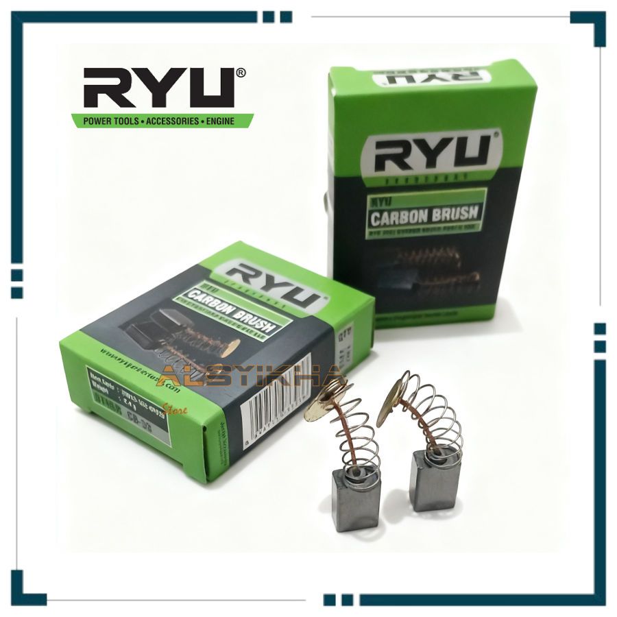 Ryu Carbon Brush Sepul Mesin Bor 13 mm Tipe RID13-1RE Original Terbaru CB Sepul Bor 13 mm Arang Bor 