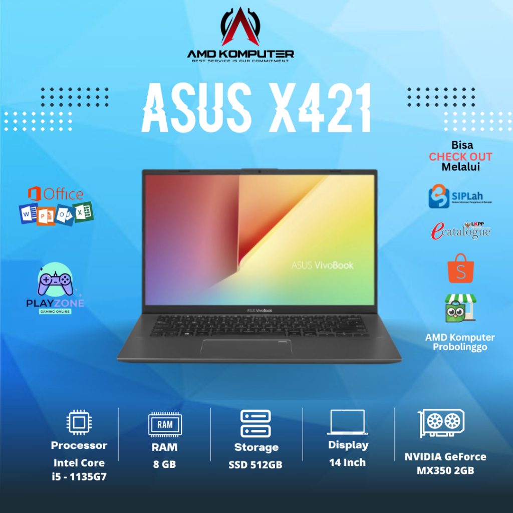 Asus Vivobook K413EQ Intel Core i5-1135G7 8/512GB