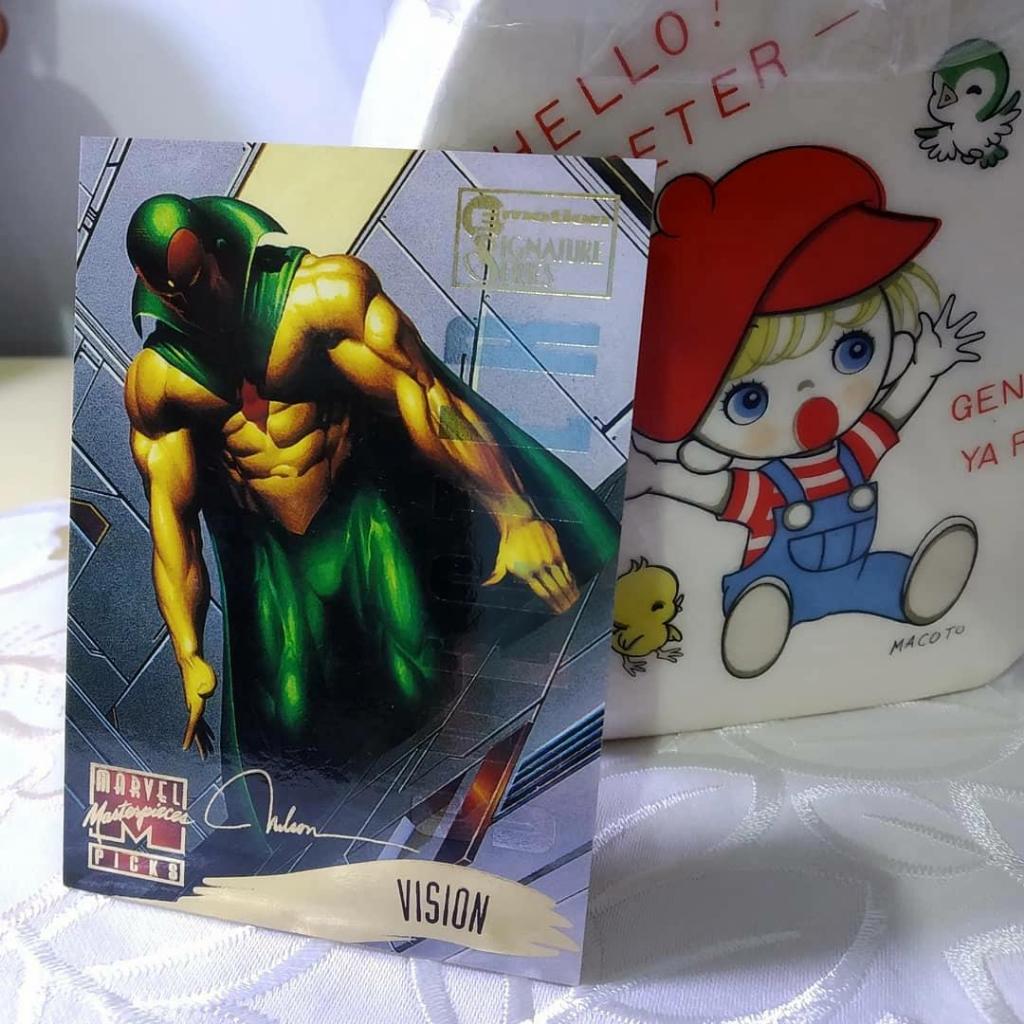 Marvel, VISION, Masterpieces Picks Card #150