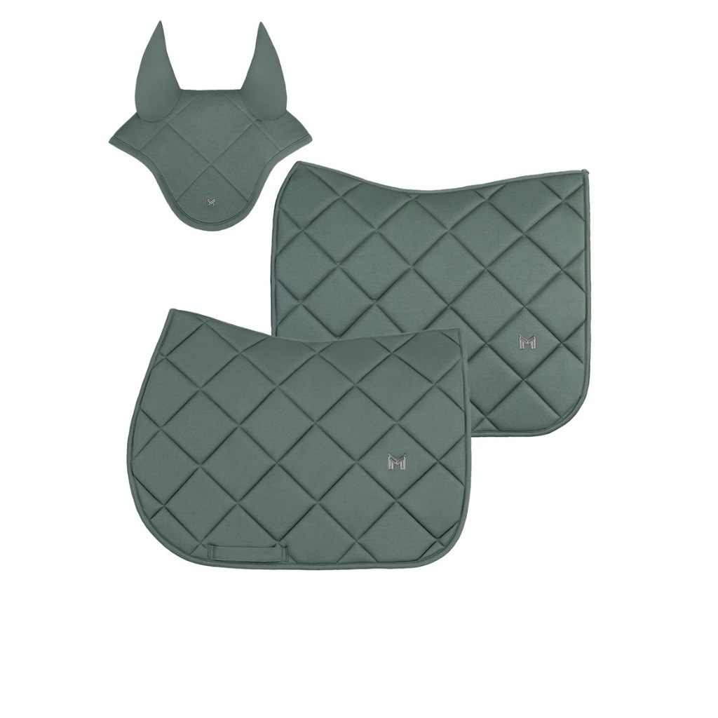 Selebrak Kuda Maximilian Crew Saddle Pad & Earnet Set Equestrian