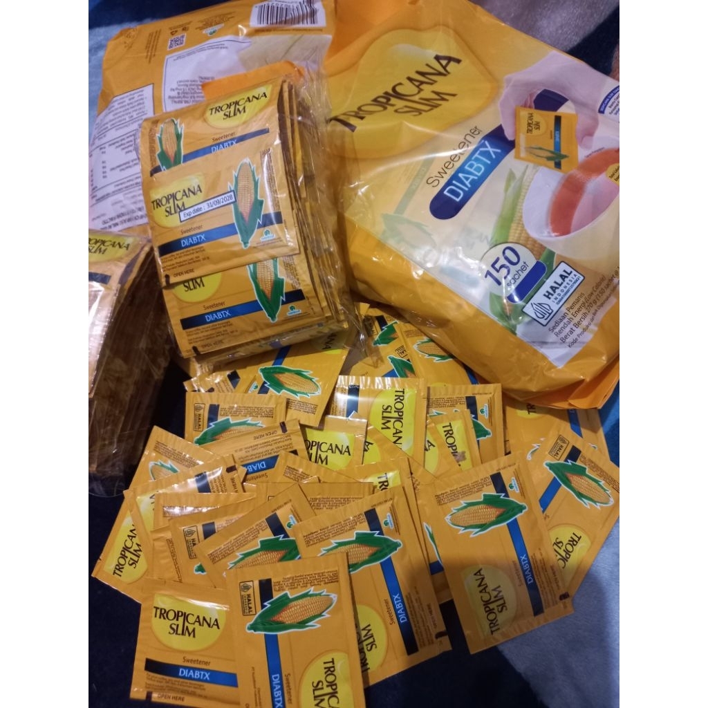 Tropicana Slim Sweetener Diabtx isi 50s - Pemanis Rendah Kalori dengan Kromium untuk Diabetes