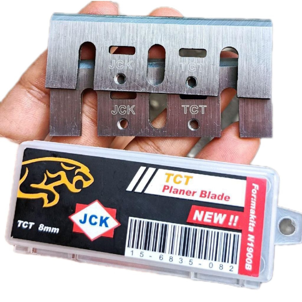 Mata pisau pasah kayu JCK tct planer blade 8mm for N1900B size 82x29x3mm