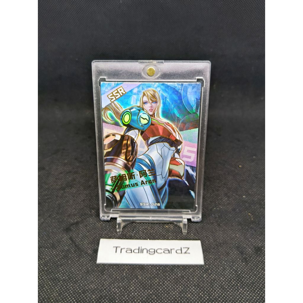 Trading Card Fans made Goddess Story Metroid SSR Samus Aran #SSR-026