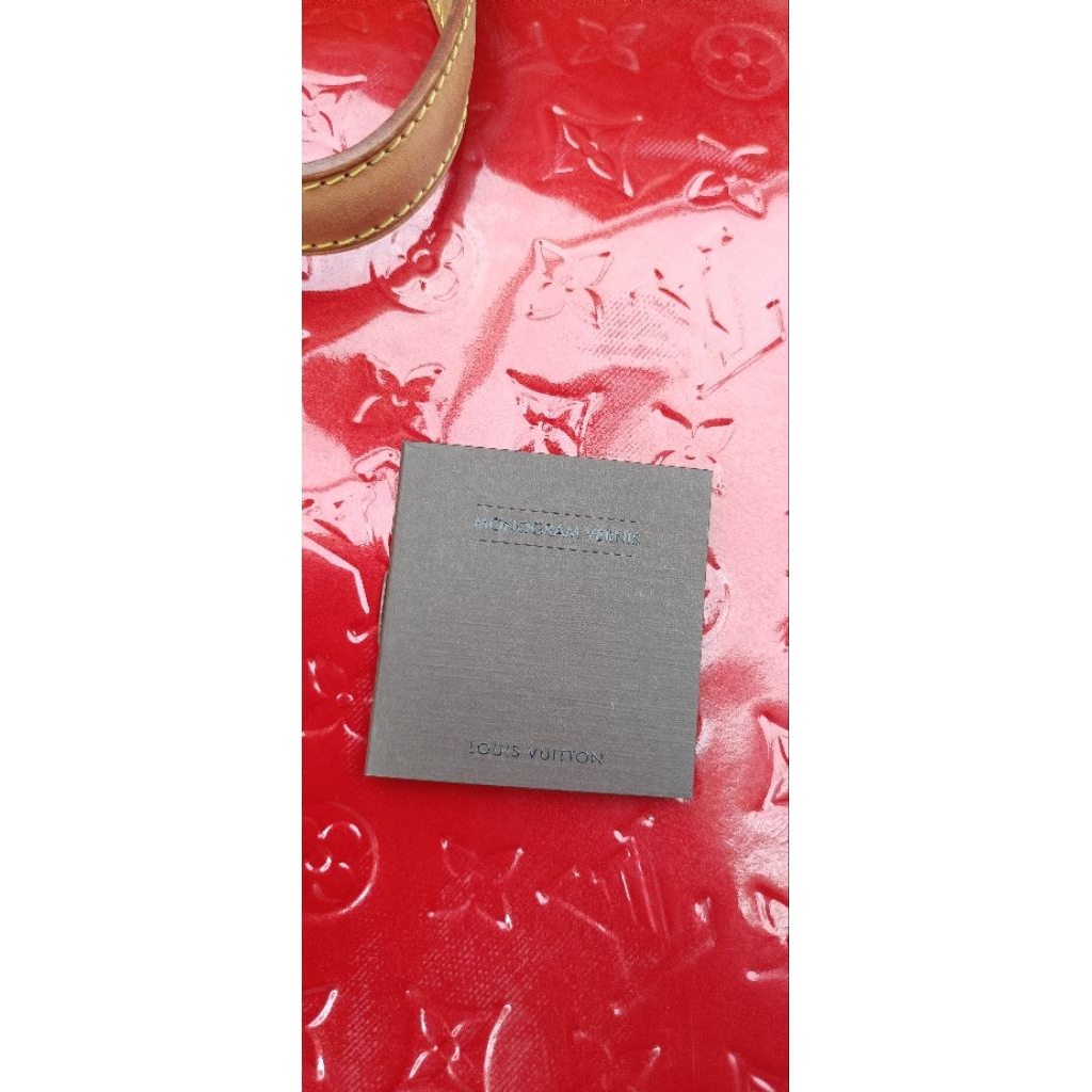 LV Vernis Red Handbag Original Preloved | Murah | Siap Pakai