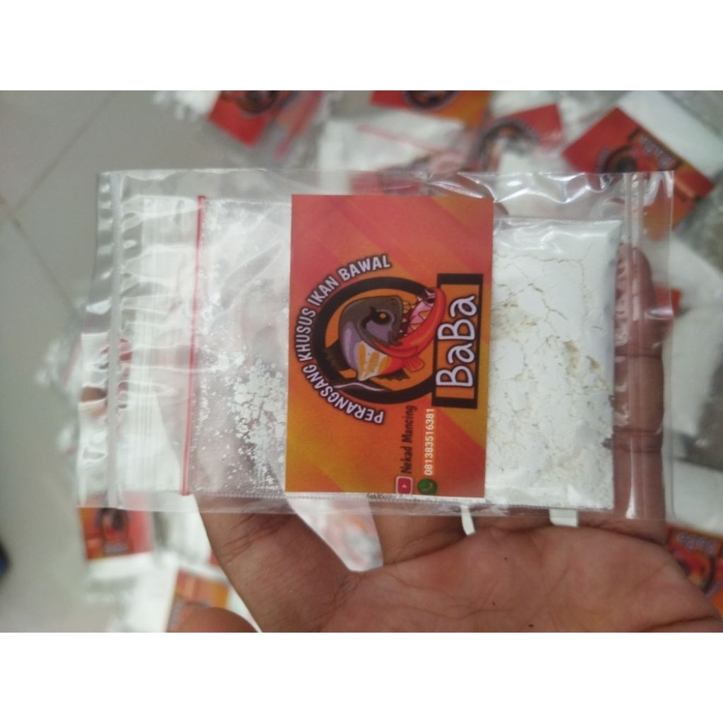 perangsang ikan bawal BaBa jenis serbuk