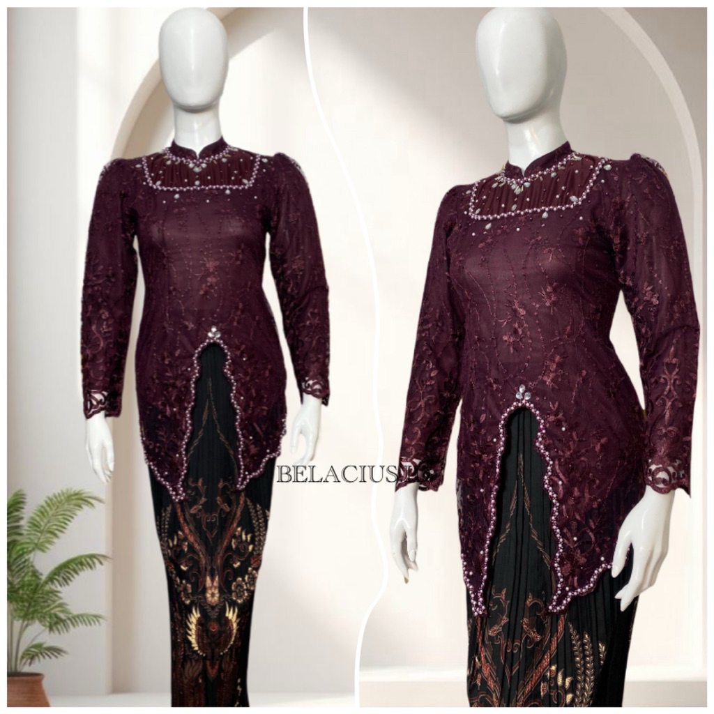 Kebaya Akita Tille Terbaru / kebaya internasional/ kebaya lamaran / kebaya wisuda