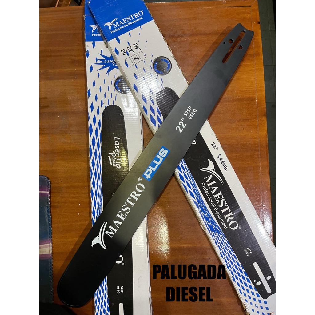 GUIDE BAR / BAR CHAINSAW 22 INCH MAESTRO ORI