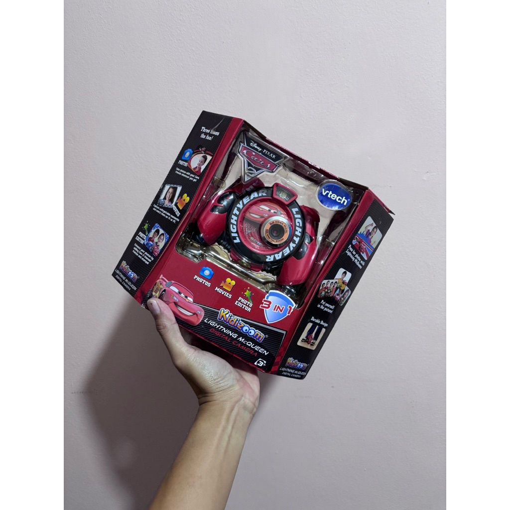 kamera digital KIDIZOOM VTECH DISNEY CARS series nos