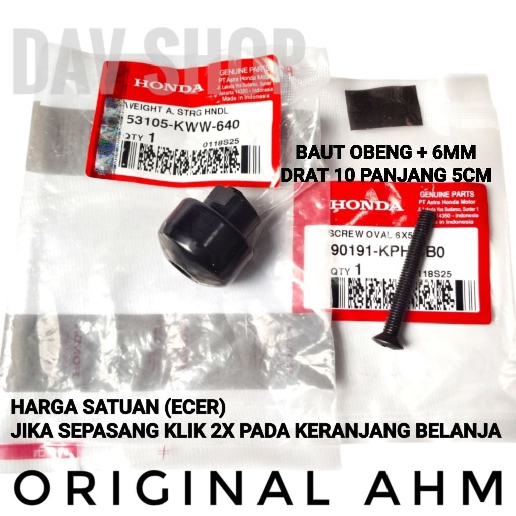 BALANCER BANDUL JALU STANG & BAUT REVO ABSOLUTE 110 REVO 110FI BLADE 110/125 SUPRA X 125FI NEW ORIGI