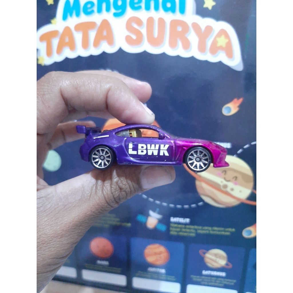 Hot wheels Toyota GR86 custom