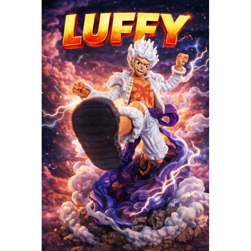 Action Figure Luffy Gear 5