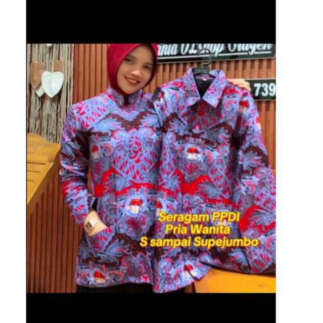 Seragam PPDI Persatuan Perangkat Desa Indonesia Seragam PPDI katun furing