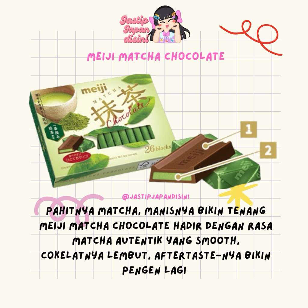 MEIJI MATCHA CHOCOLATE