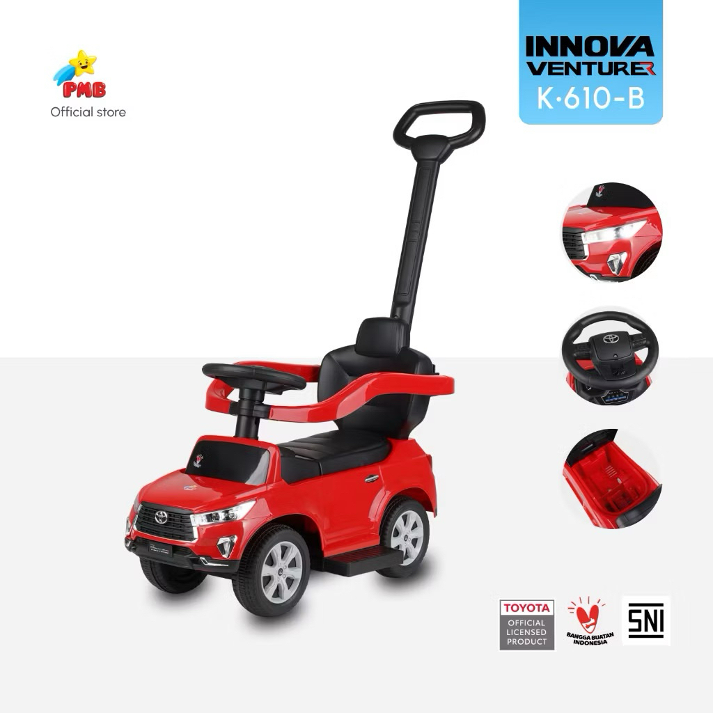 PMB Mainan Anak Mobil Innova Mobil Mobilan Dorong Manual PMB TOYS K610B