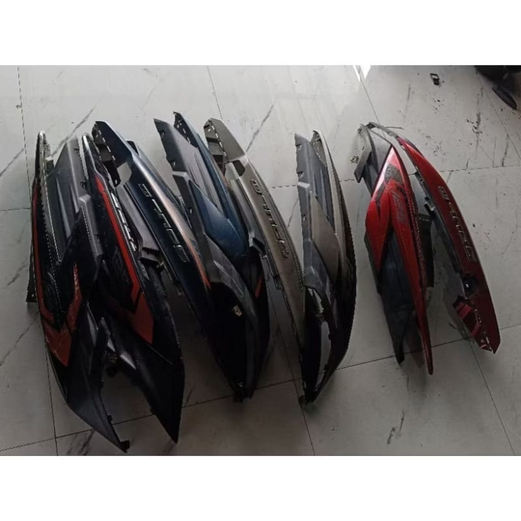 Cover body samping kanan kiri Yamaha soul GT 125 original copotan