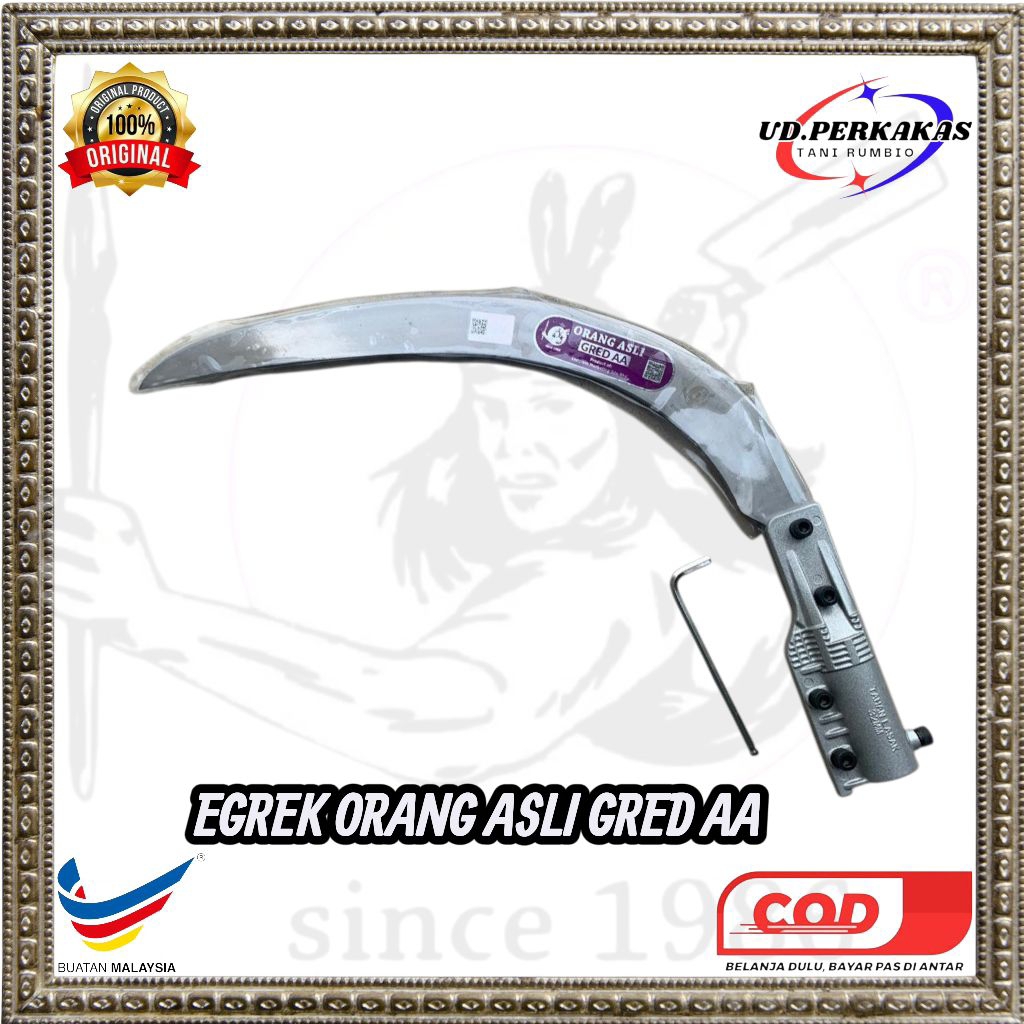 EGREK ORANG ASLI GRED AA ORIGIAL MALAYSIA