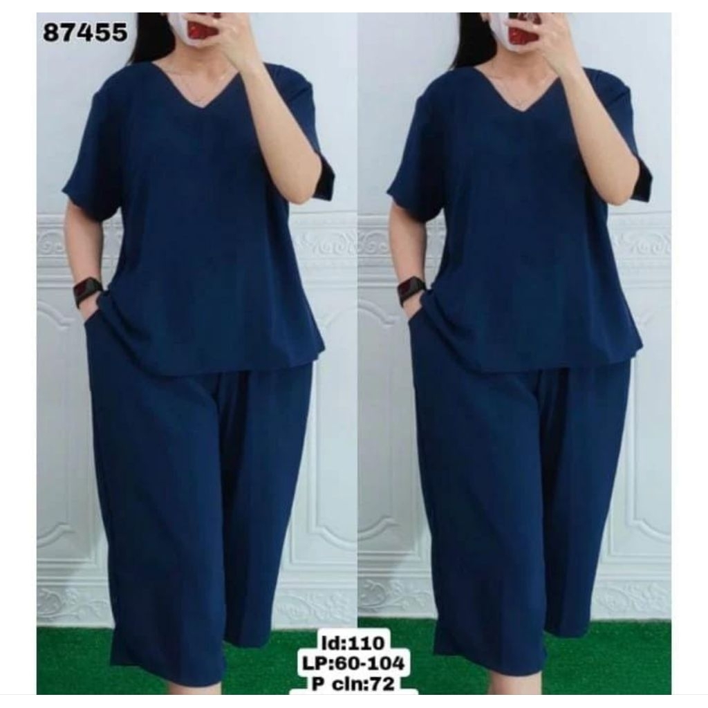 SETELAN KEKINIAN// STELAN ANDIN JUMBO// ONE SET ANDIN // ONE SET WANITA DEWASA TERBARU