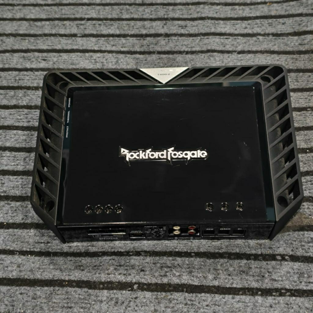rockford fosgate t400-2 power 2 channel 400watt
