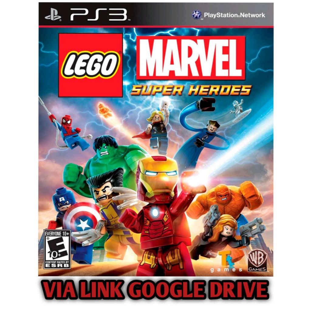 Game PS3 Lego Marvel Super Heroes