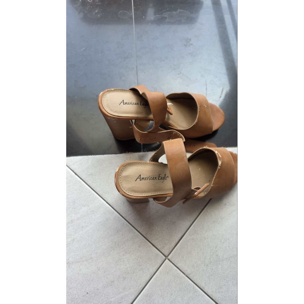 preloved sepatu wanita | wedges | american eagle | koleksi pribadi