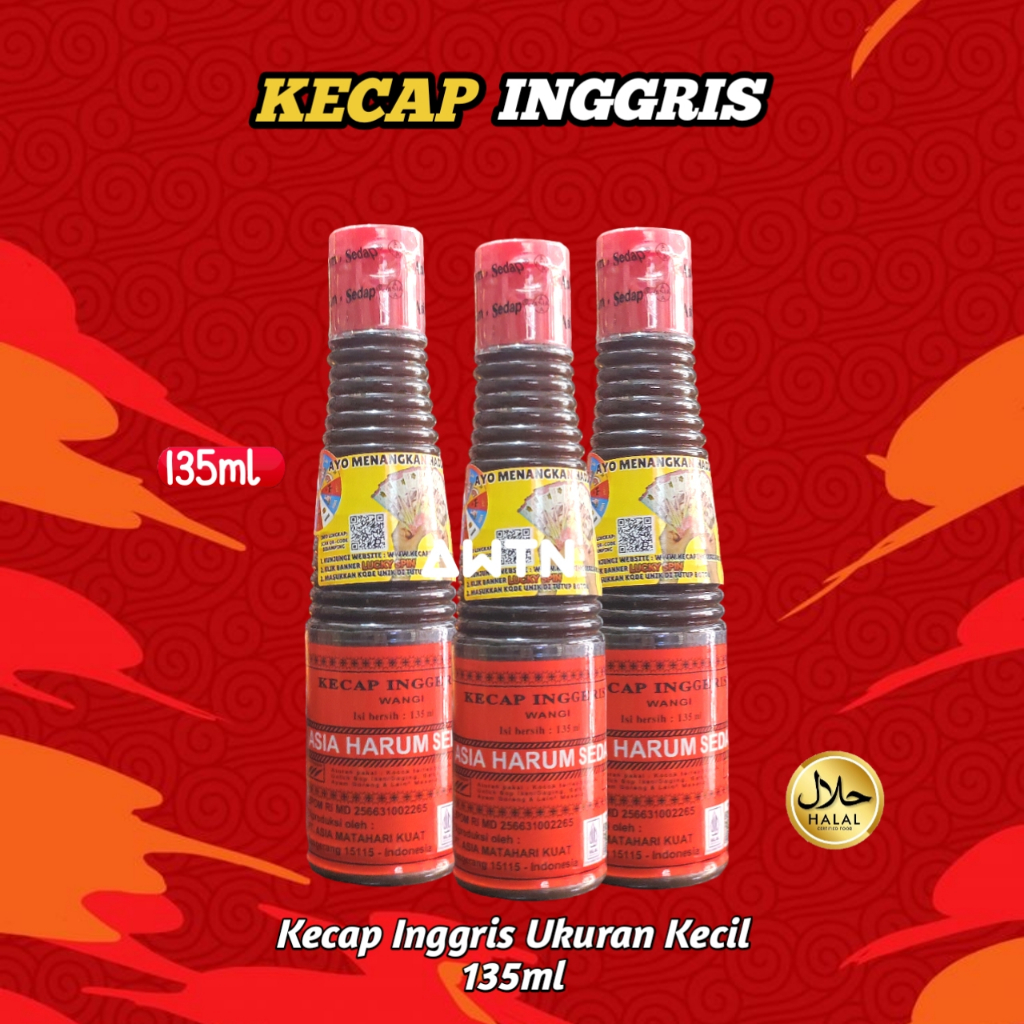 KECAP INGGRIS 135ml ( KECIL )